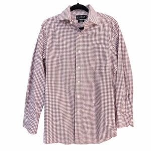 Lauren Ralph Lauren Men’s Checkered Button-Down Shirt Slim Fit Size 15-32/33